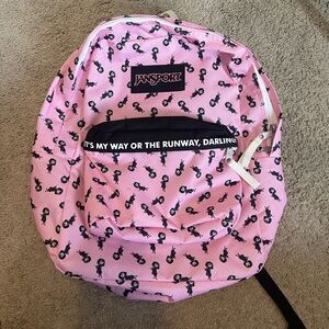 Jansport Disney Edna Mode Pink Backpack
